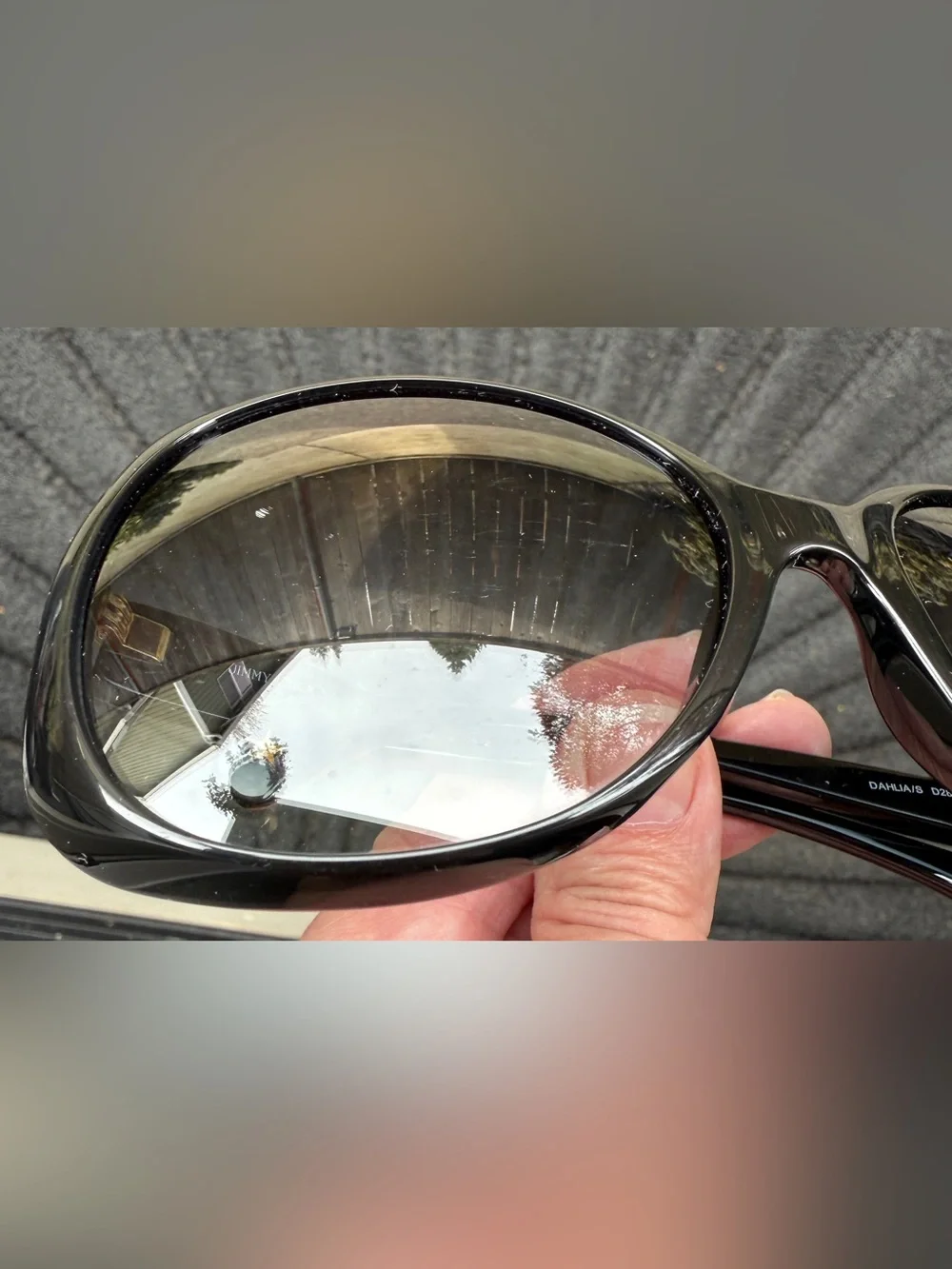 Jimmy Choo Black DAHLIA Oversized Designer Sunglasses Vintage Couture Dahlia/s
